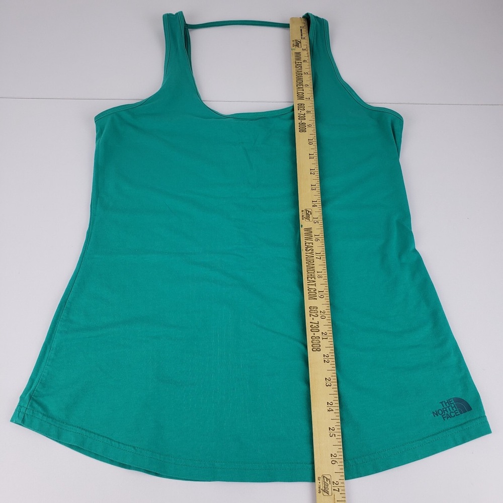 The North Face Tank Top Women's Medium Green Sleeveless Pullover Knit Top - Picture 8 of 10
